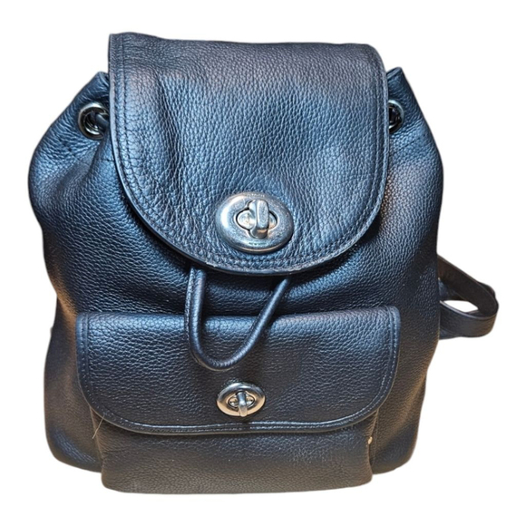 Coach Handbags - Coach Black Backpack